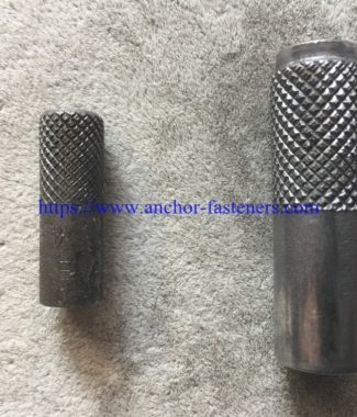m10- 3/8" Thread Rolled by automatic drop in anchor bush knurling machine