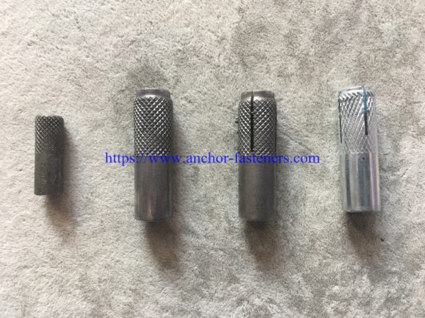 dropn in anchor sleeve automatic tapping machine tapped drop in anchor bush