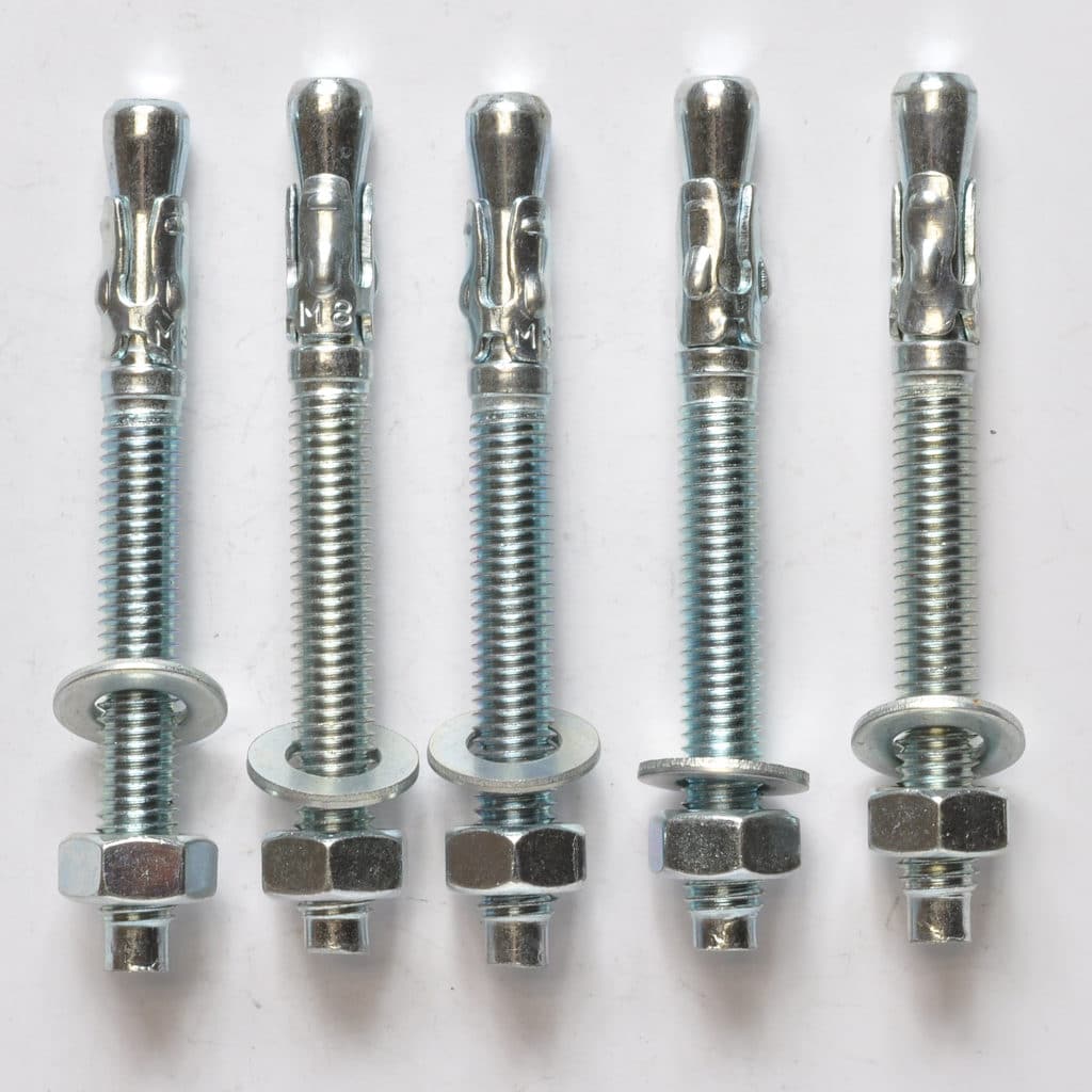 Carbon Steel Concret Wedge Anchor Bolts