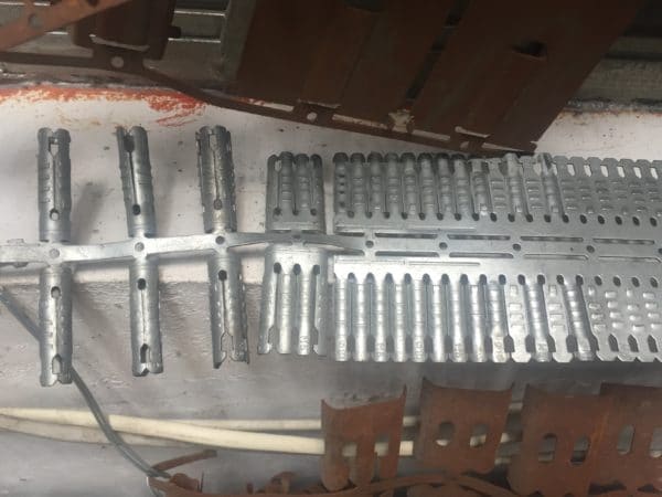 Sleeve anchor sleeves and clips made by high speed progressive making machine