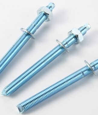 Hex Head Steel Zinc Plated Chemical Anchor Stud Bolts