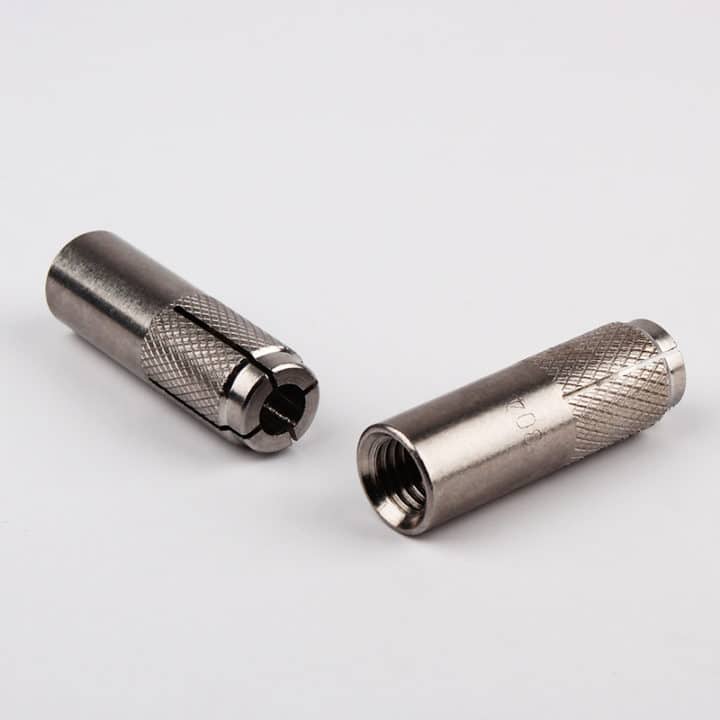 Stainless steel drop in anchors and cut anchors Bolt Nut Making