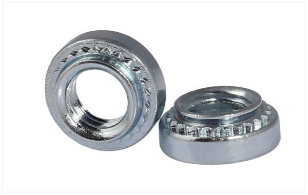 Sheet metal nut press riveted nut