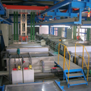 Automatic Overhead Type Passivation Production Line