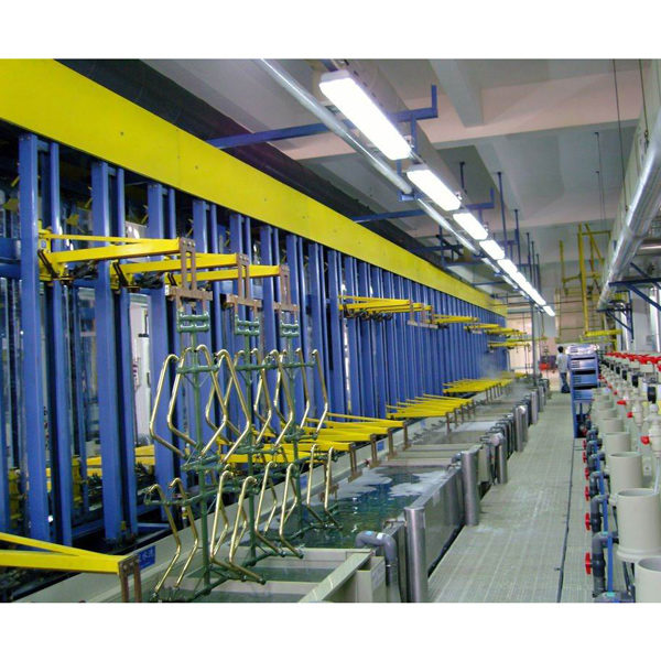 Automatic Rotary Vertical Plating Production Line(copper, nickel, chrome)