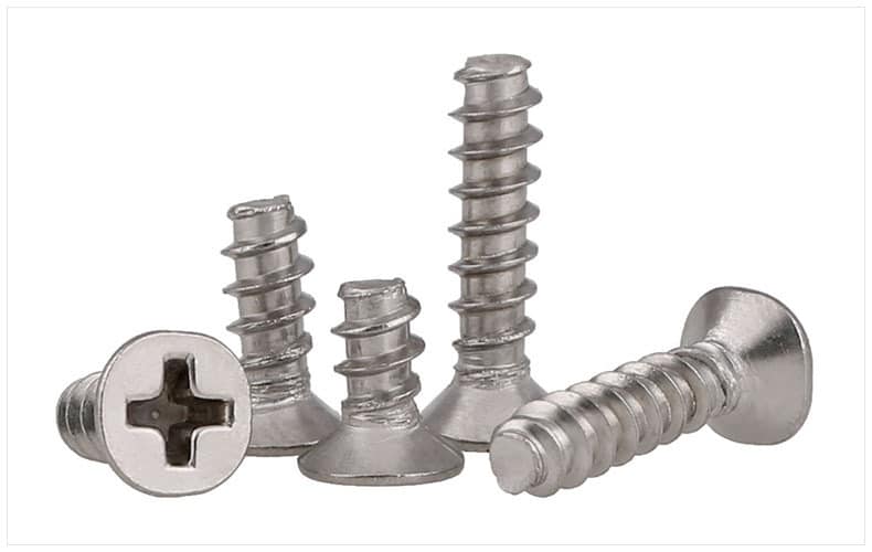 Finished Cut tail self tapping nail screws