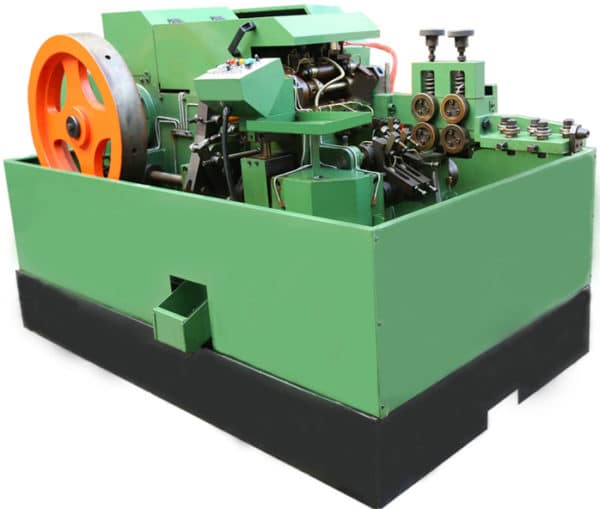 Hex flange self tapping screw making machine