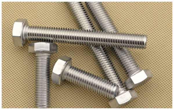 MS SS hex bolt