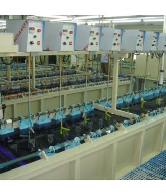 Manual Hardware Rack Plating Production Line