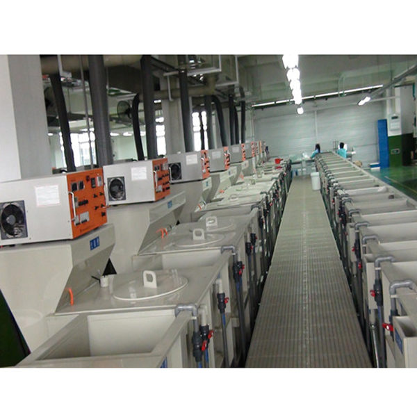 Manual individual zinc plating production line