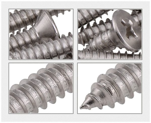 Wood self tapping screw details