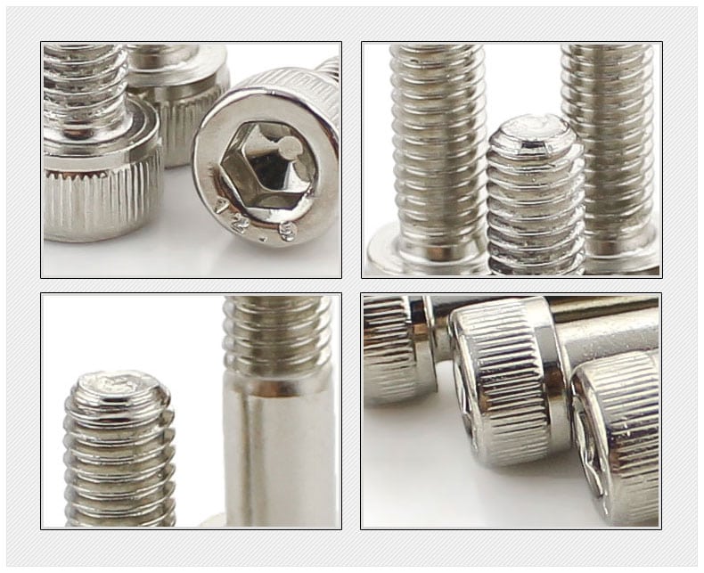 finished Mild steel stainless steel socket hex bolts