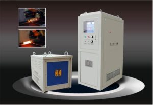 120KW Ultrasonic Frequency Plate Parts Hardening Induction Heating Machine