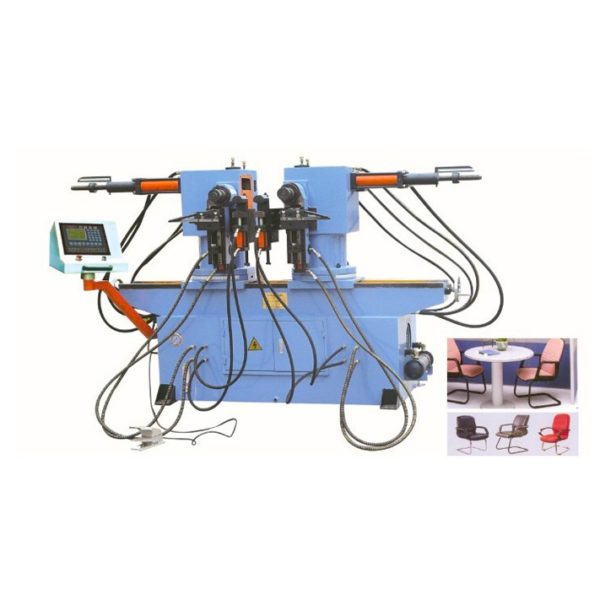 ASW38A Hydraulic Double Head Rotary Draw Pipe Bending Machine
