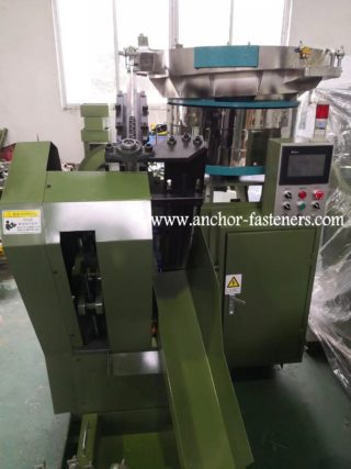 ATC-400 High Speed Self Tapping Screws Tail End Point Cutting Machine