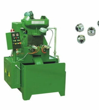 Round Nuts Two Spindles Full Automatic Nut Thread Tappering Machine
