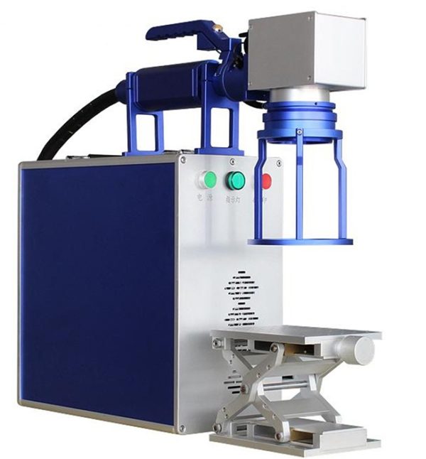 AMJ Portable optical fiber laser marking machine