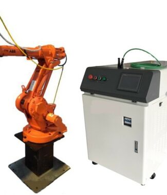 AMR Industrial robot feeding laser welding machine