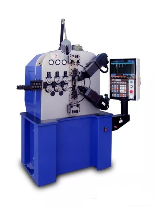 ASF-6 six axles compression Spring Production Machine