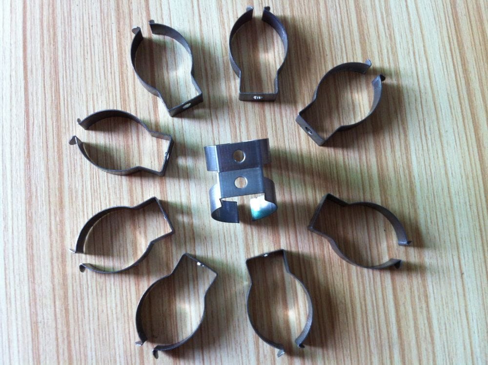 Clip pin made by wire forming production machine2