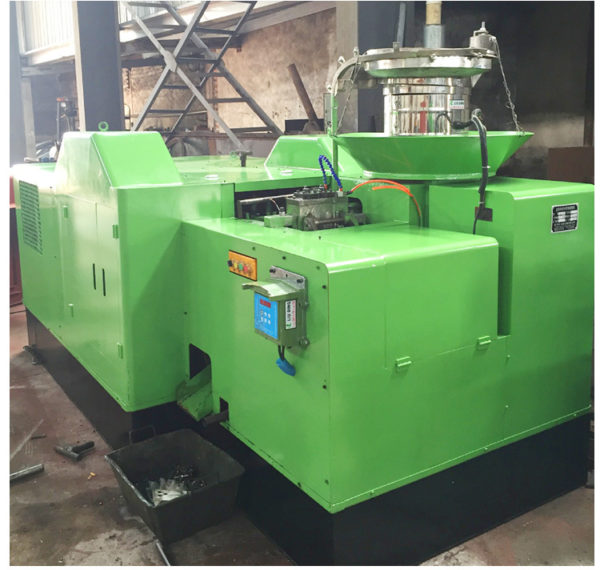 Eye bolt with hanger hole bolt automatic production machine