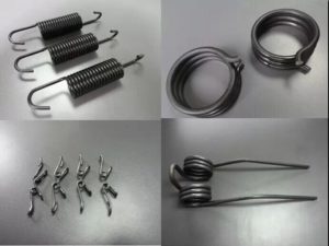 Parts made by ASF-80T Camless High Speed Spring Fasteners Production Machine