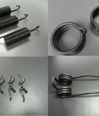 Parts made by ASF-80T Camless High Speed Spring Fasteners Production Machine