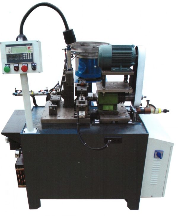 Single side automatic special fasteners chamfering machine lathe