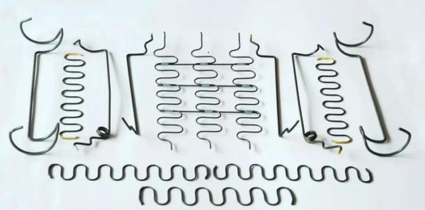 Spring parts made by ASF-45T Camless High Speed Spring Fasteners Production Machine
