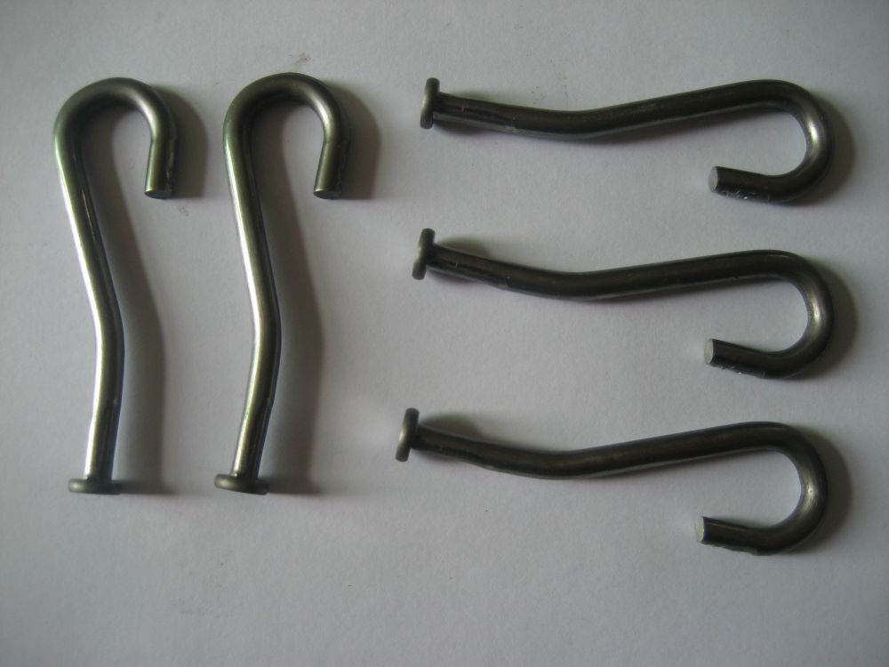 Wire end heading formed by Hook wire heading and typing wire forming production machine