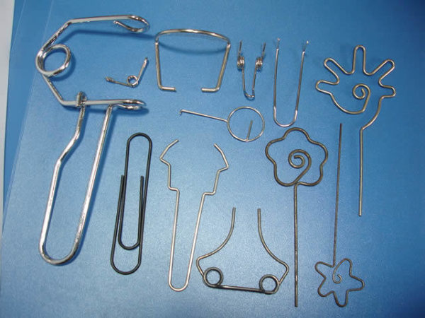 Wire parts made by ASF-345C Cam High Speed Spring Forming Machine