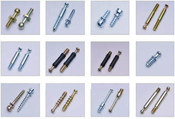 Items can be produced by Open Clamping Mold Heading Machine