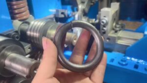 10mm Servo Closed Cut Loop Ring Forming Machine