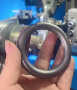 10mm Servo Closed Cut Loop Ring Forming Machine
