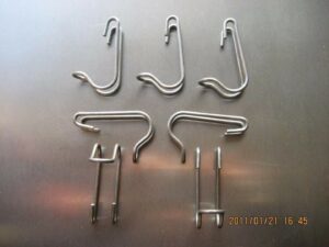double end hang hook steel wire former