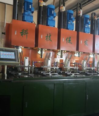 Five stations big size flange nut automatic tapping machine(m36-m100)