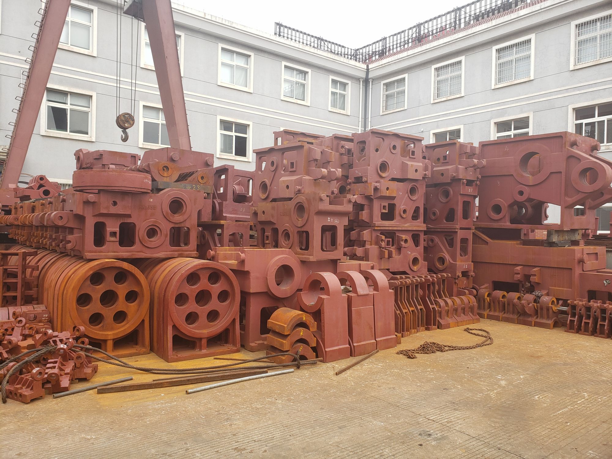 ningbo anchors machiner Fastener cold heading machine castings natural aging stress relief